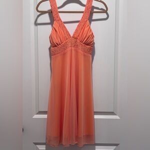 My Michelle Creamsicle Sequin Dress